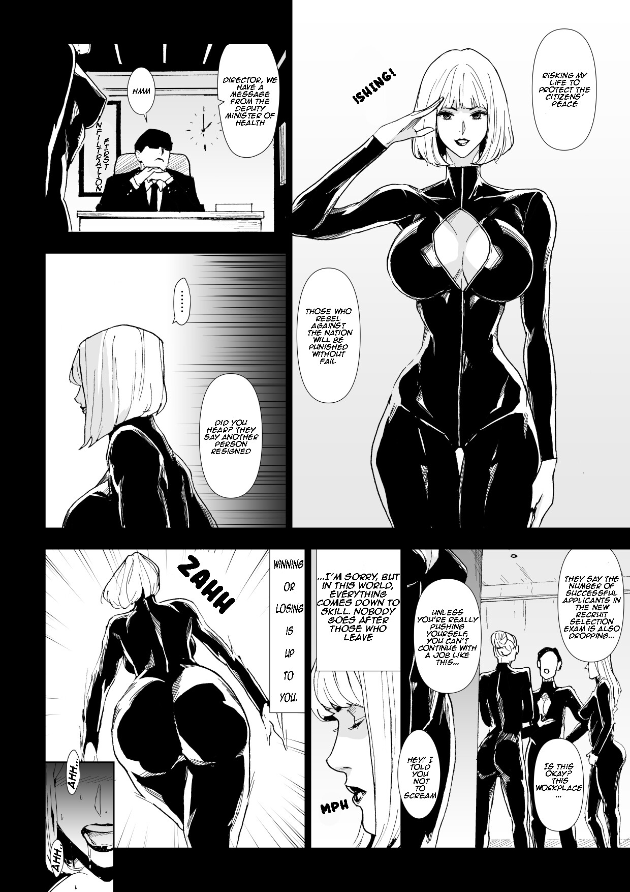 Hentai Manga Comic-Ryosen Infiltration Agent Defeated-Read-9